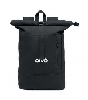 SAC A DOS ENROULABLE POUR ORDINATEUR PORTABLE EN MATIERES RECYCLEES - MO2400